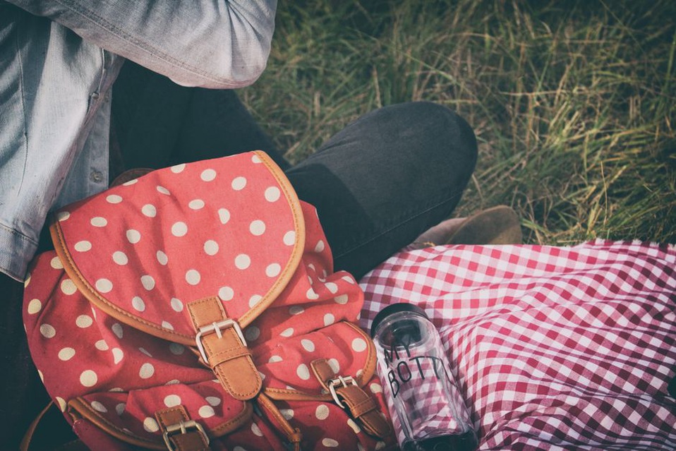 Un déjeuner simple préparé pour une pause dehors
